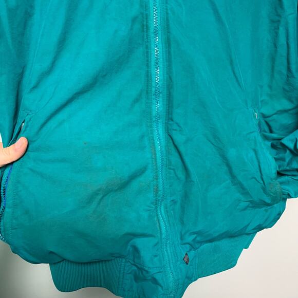 Sierra Sport Vintage Men’s S/V Stellar Sea Nylon Fleece Lined Windbreaker XL - Picture 7 of 7